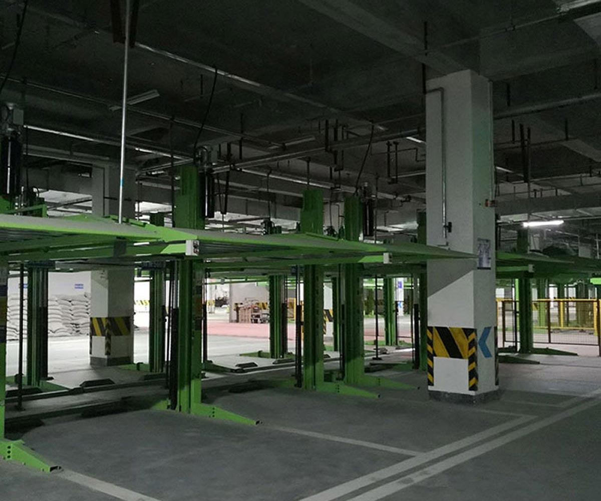 四柱簡易式機械停車安裝 四柱簡易式機械停車安裝